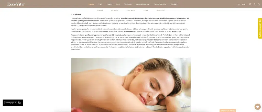 Snimek obrazovky 2023 11 09 v 14.23.11 min 1024x437 1 | Eccevita: E-shop na Shoptetu, který boxuje ve vyšší váhové kategori!