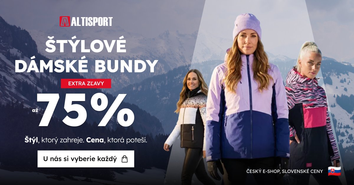 Promo banner — dámské zimní bundy