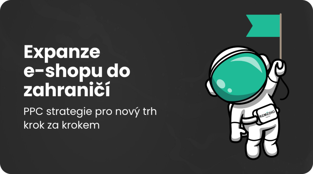 Astronaut Remédia s&nbsp;vlajkou: expanze e-shopu do&nbsp;zahraničí