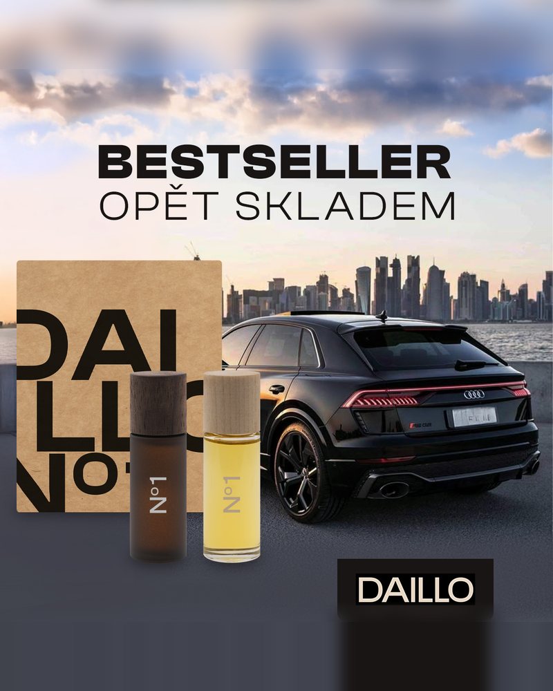Reklama Daillo: Bestseller opět skladem, vůně do&nbsp;auta N°1